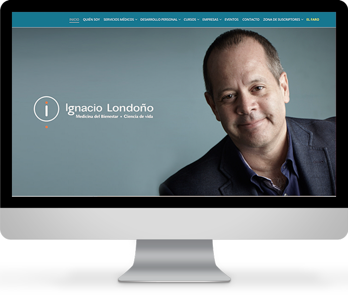 Sitio web Doctor ignacio