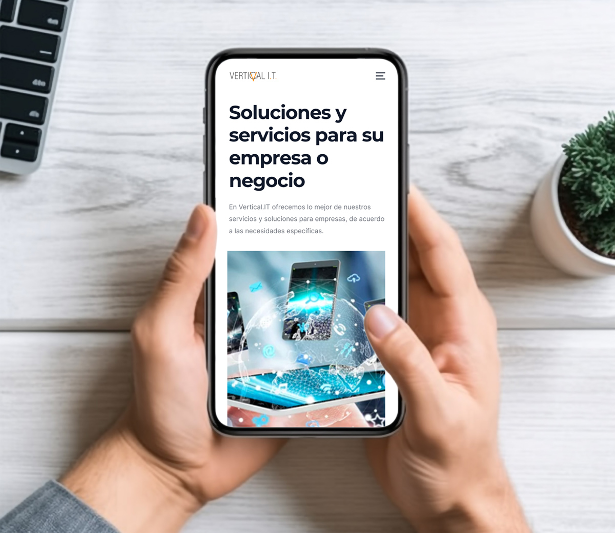 Sitio Web Vertical IT