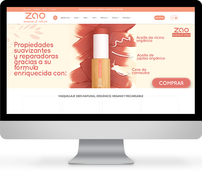 Online Store Zao Makeup Colombia
